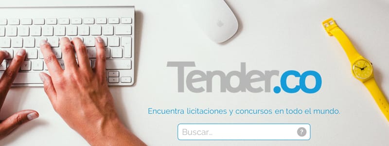 Tender.co, el “Google” de las licitaciones públicas
